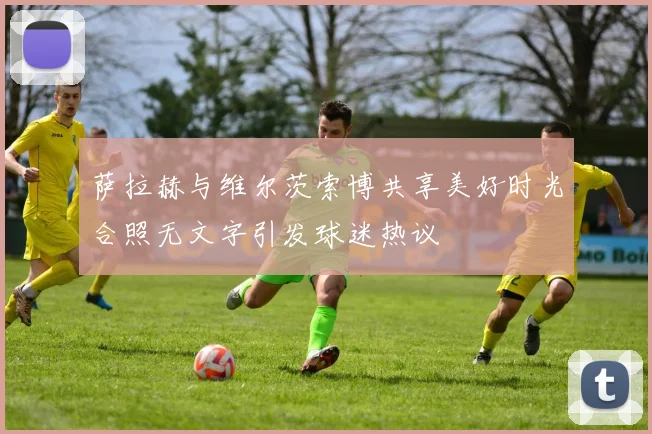 萨拉赫与维尔茨索博共享美好时光合照无文字引发球迷热议
